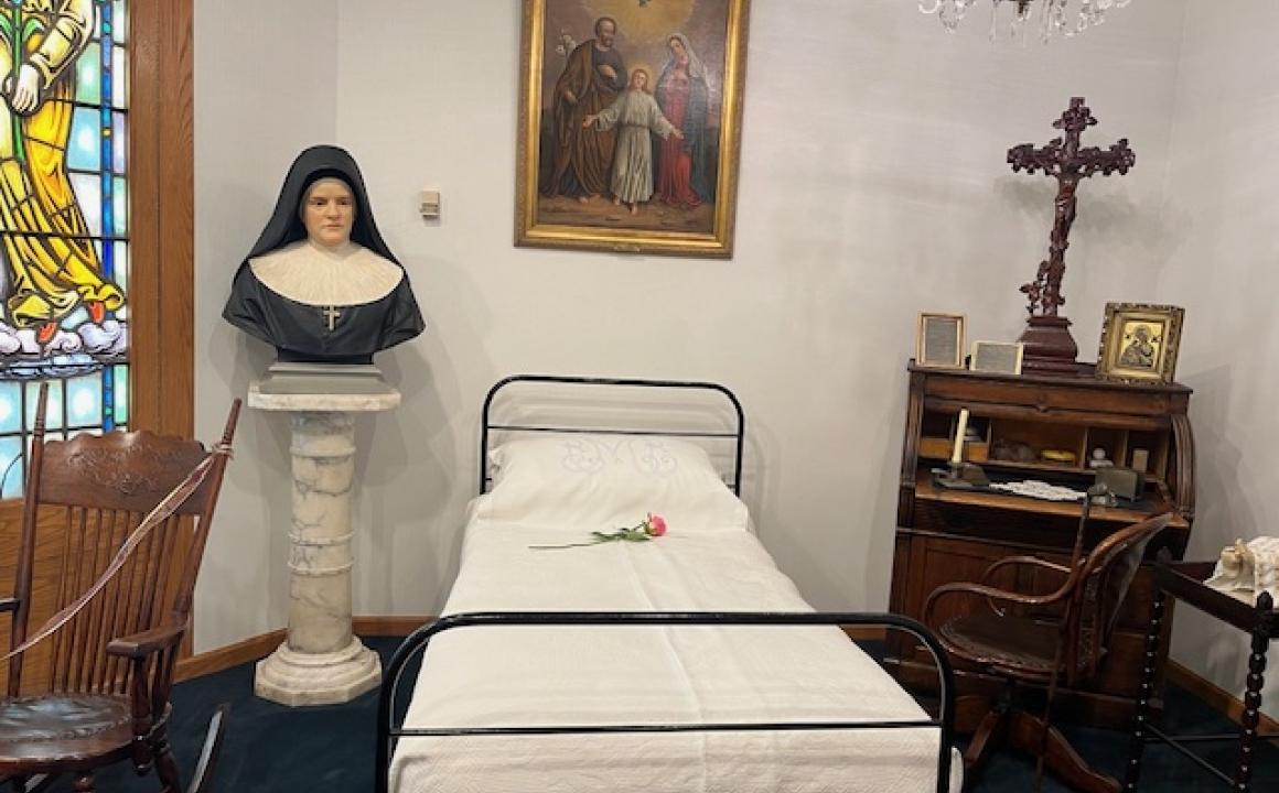 Display for Mother Foundress Frances Siedliska